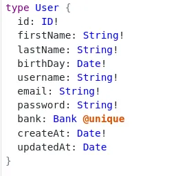 GraphQL schema